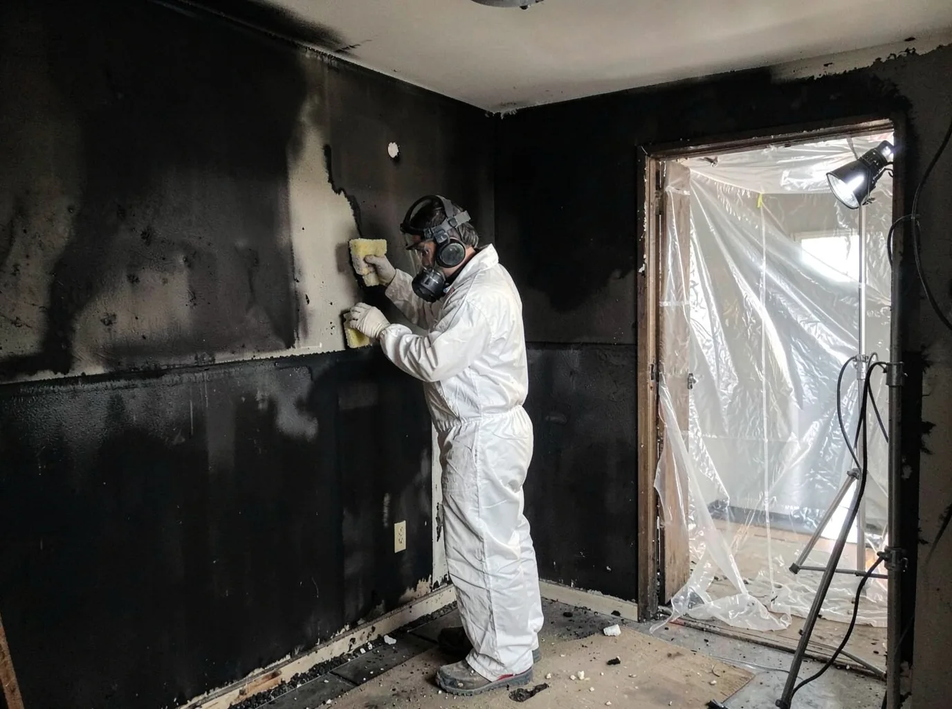Fire Damage Restoration company in Rackerby, CA